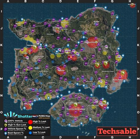 pubg map locations.